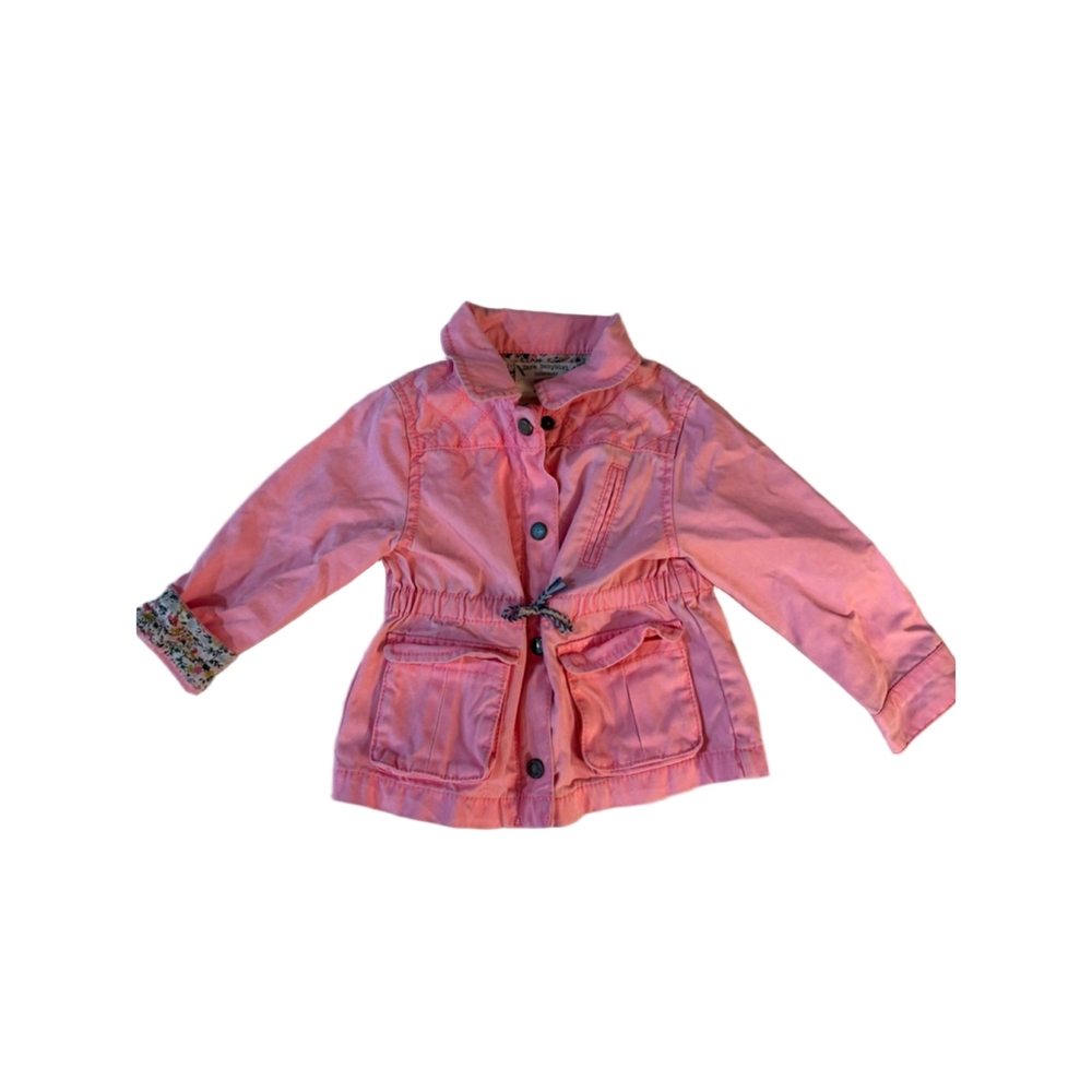 Baby Zara BabyGirl Pink Floral Jacket 9-12 Months